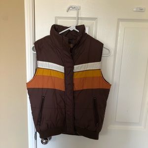 SOLD 70s puffer vest